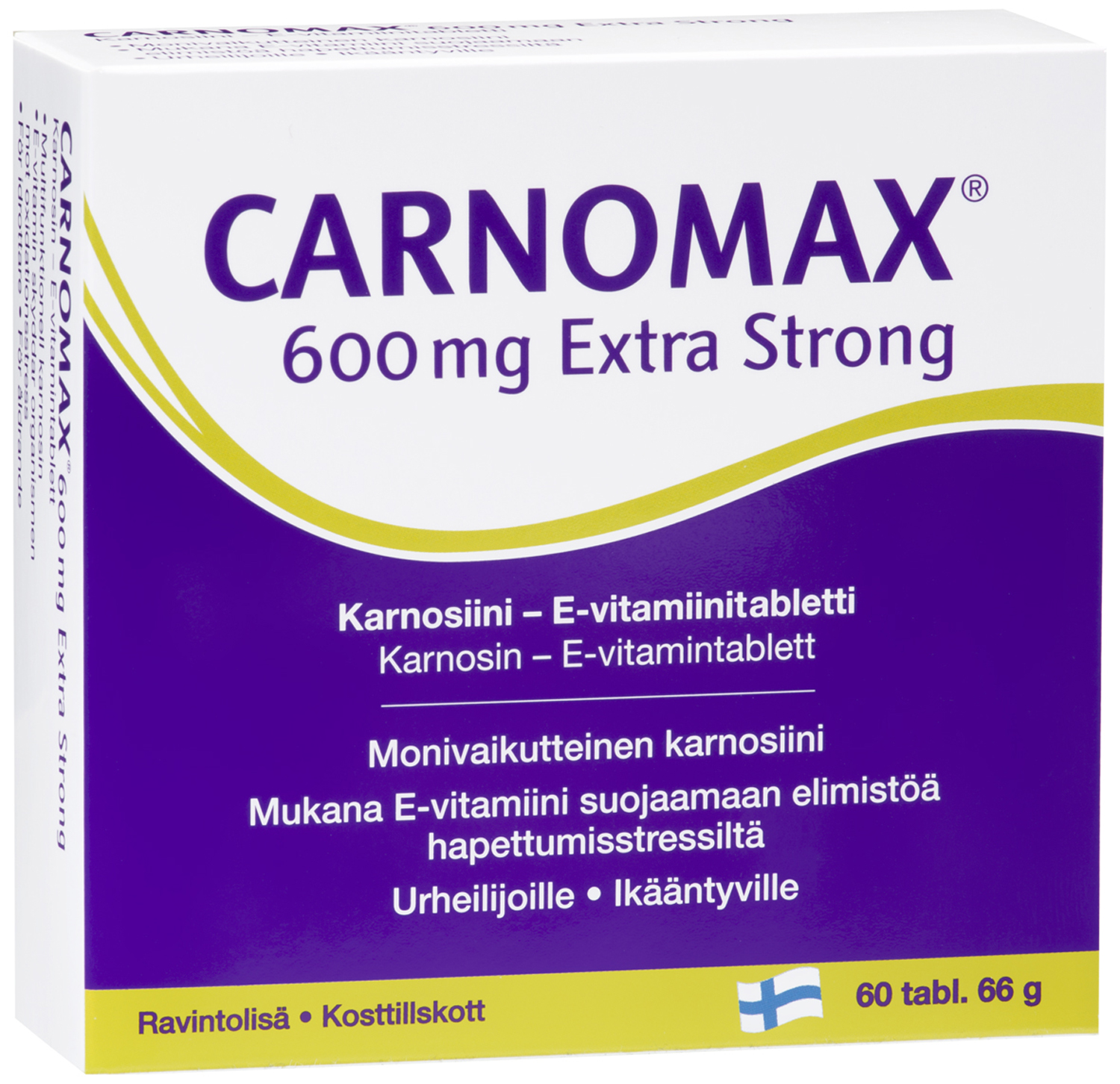 Carnomax 600mg Extra Strong 60 tabl.